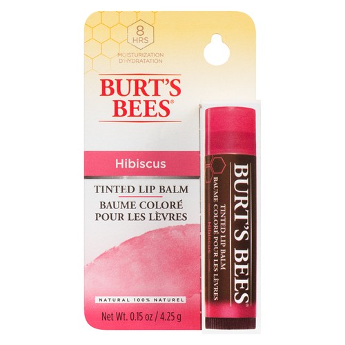 Burt's Bees Tinted Lip Balm Hibiscus Carded 4.25 g