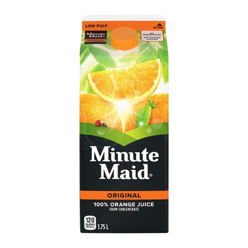 Minute Maid 100% Orange Juice From Concentrate Original 1.75 L