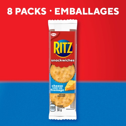 Christie Ritz Snackwiches Crackers Cheese 8 x 38 g