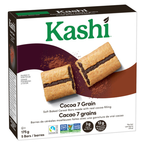 Kashi Cereal Bar Cocoa 7 Grains 5 x 35 g