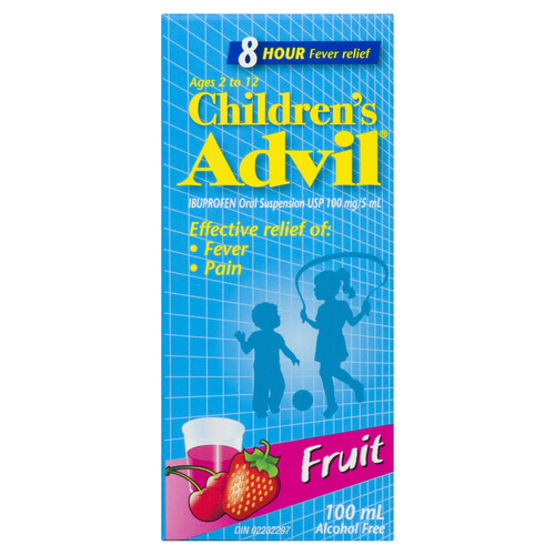 Children's Advil Junior Strength Oral Suspension Fruit 100 ml