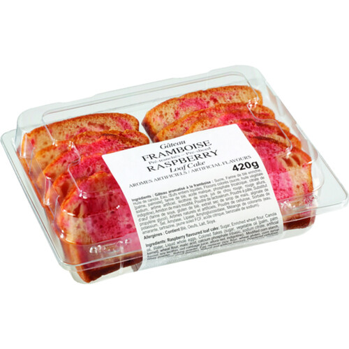 Maison Isabella Sliced Loaf Cake Raspberry 420 g