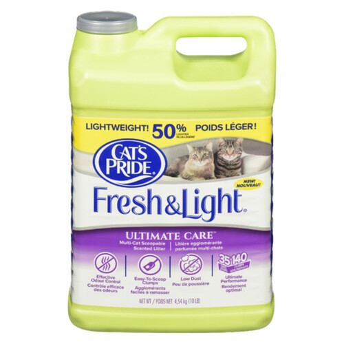 Cat's Pride Light Weight Scented Fresh & Light 4.54 kg