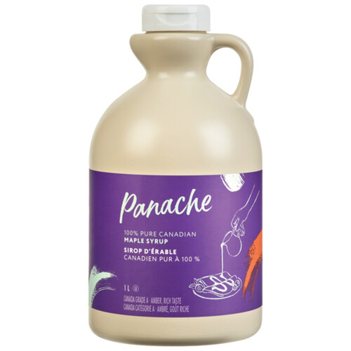 Panache Maple Syrup Amber Rich 1 L