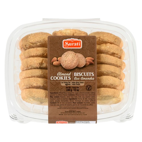 Surati Almond Cookies 340 g