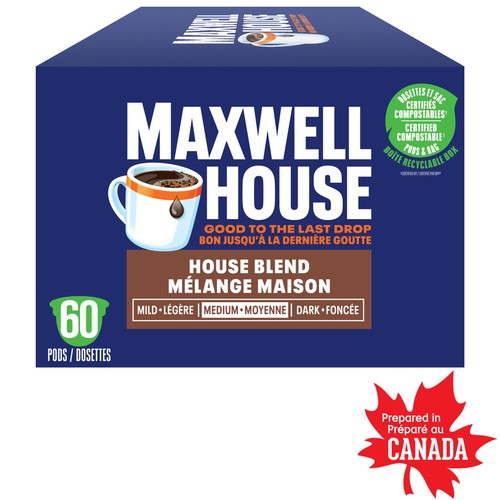 Maxwell House Coffee Pods House Blend 60 K-Cups 585 g