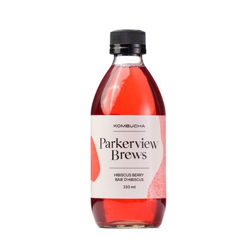 Parkerview Kombucha Hibiscus Berry 330 ml