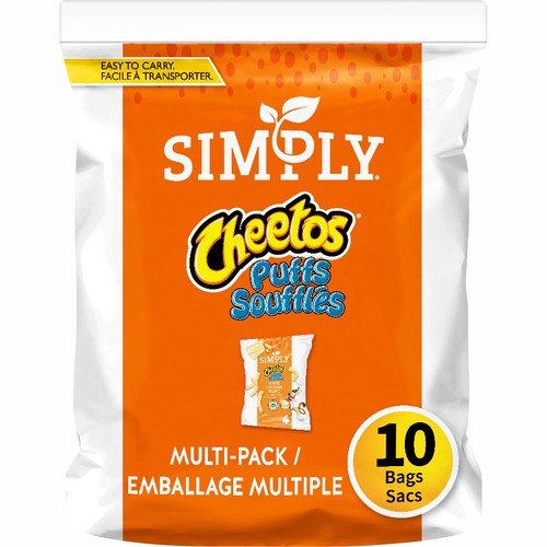Cheetos Simply Puffs White Cheddar 10 x 14 g