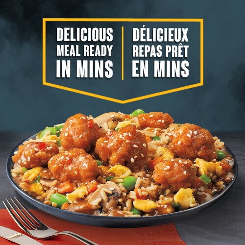 Crave Frozen Spicy Szechuan Style Fried Chicken On Rice 300 g