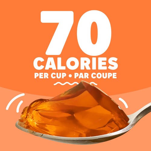 Jell-O Gel Snacks Orange 384 g