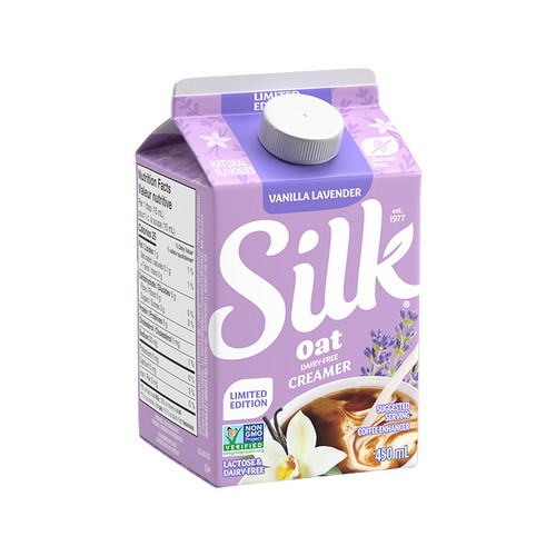Silk Plant Based Coffee Creamer Limited Edition Vanilla Lavender 450 ml