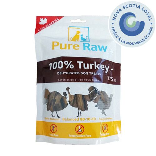 Totally Raw Dehydrated Turkey Dinner Dog Treats 200 g