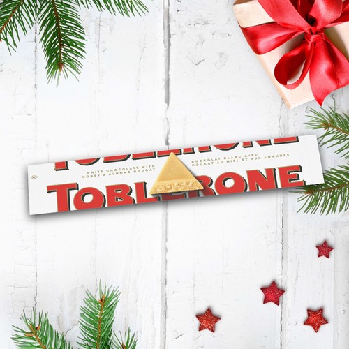 Toblerone Nougat Bar White Chocolate With Honey And Almond 360 g