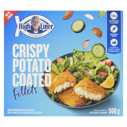 High Liner Family Favourites Frozen Breaded Fish Fillets 500 g
