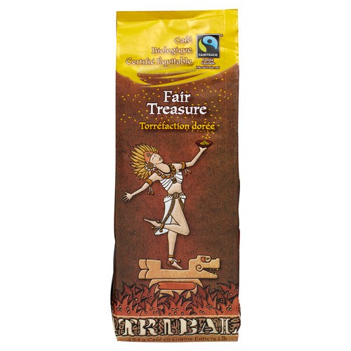Tribal Java Whole Bean Coffee Light Golden Roast 454 g