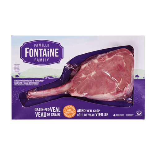 Fontaine Family Grain Fed Aged Veal Chop