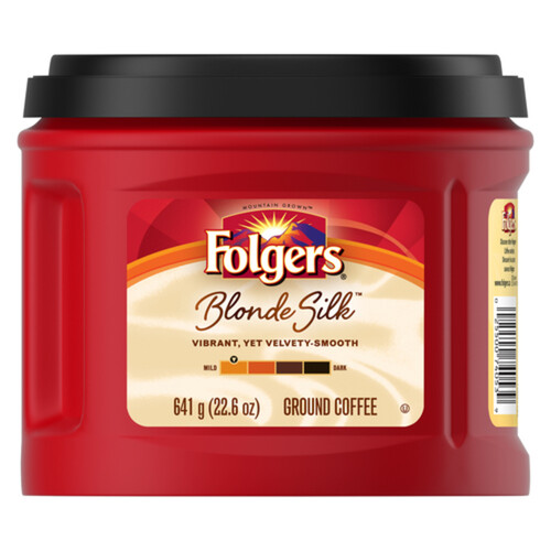 Folgers Ground Coffee Blonde Silk 641 g