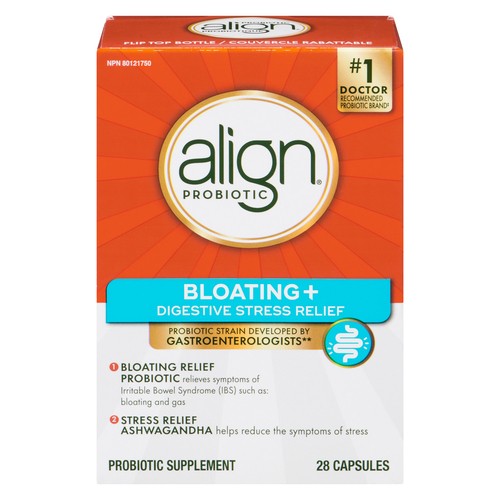Align Probiotic Supplements Bloating And Digestive Stress Relief Capsules 28 Count