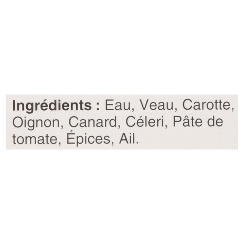 Gibiers Canabec Veal Stock 300 ml