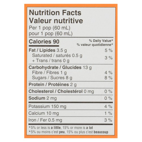 NanaShake Nana Pops Frozen Bars Rosewater Pistachio 4 x 60 ml
