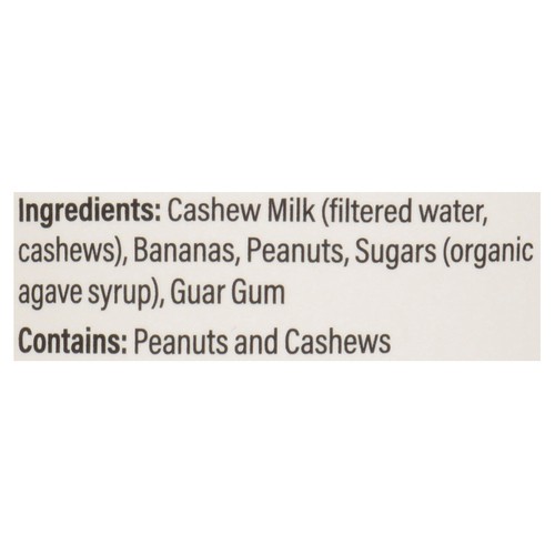 Nana Banana-Based Frozen Dessert Creamy Peanut Butter 500 ml