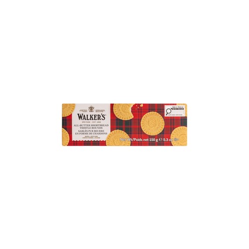 Walker's Shortbread Cookies Rounds 150 g