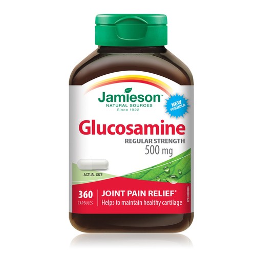 Jamieson Glucosamine Regular Strength Capsules 360 Count