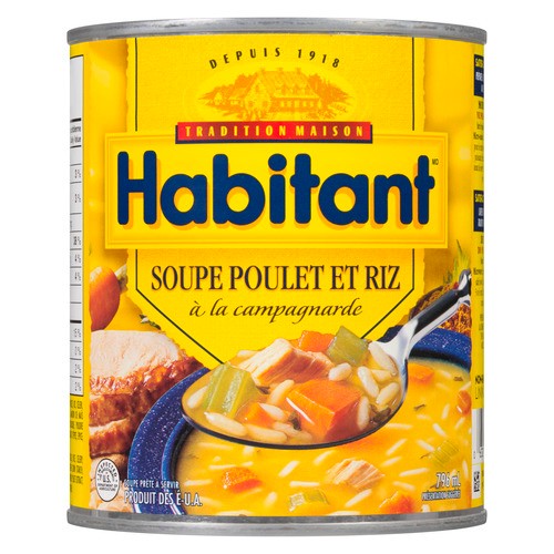 Habitant Chicken Rice Soup 796 ml