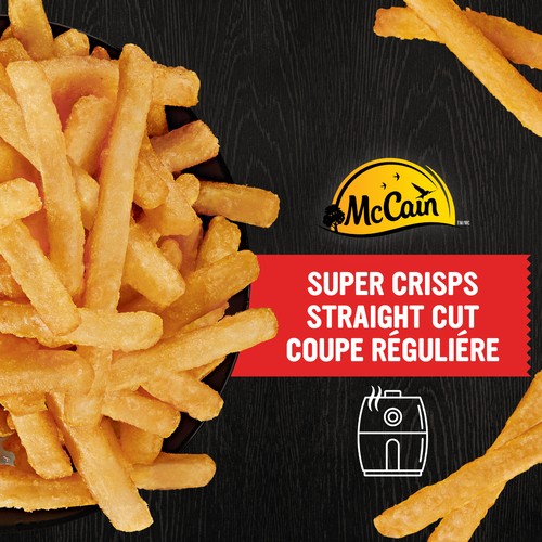 McCain Frozen Bistro Selects Super Crisps Fries Straight Cut 650 g