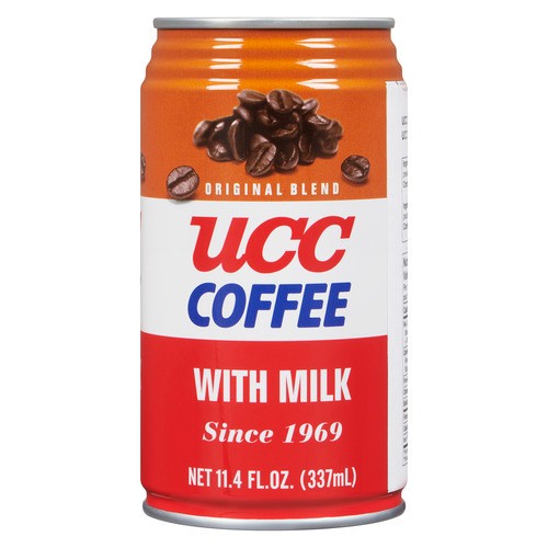 UCC Cold Brew Coffee Original Blend With Milk 337 ml (can)