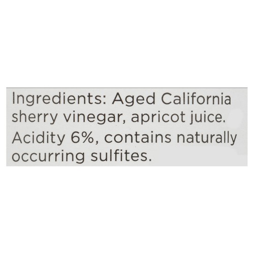 O California Aged Sherry Vinegar 300 ml