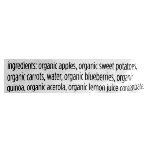 Love Child Organics Baby Food Apple, Sweet Potato, Carrot & Blueberry 128 ml