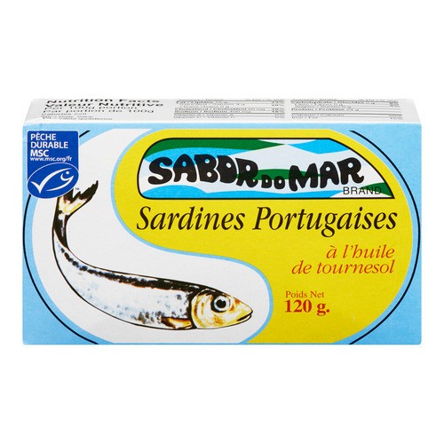 Sabor Do Mar Sardines In Sunflower Oil 120 g