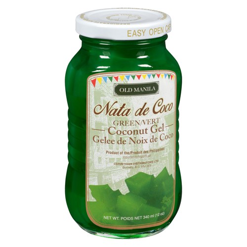 Old Manila Nata De Coco Red Coconut Gel 340 ml