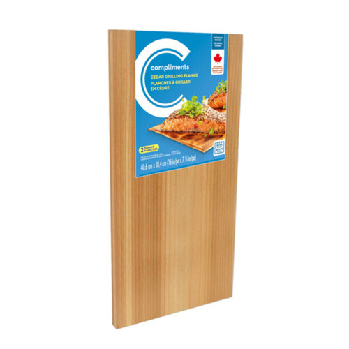 Compliments Cedar Grilling Plank 2 Pack 