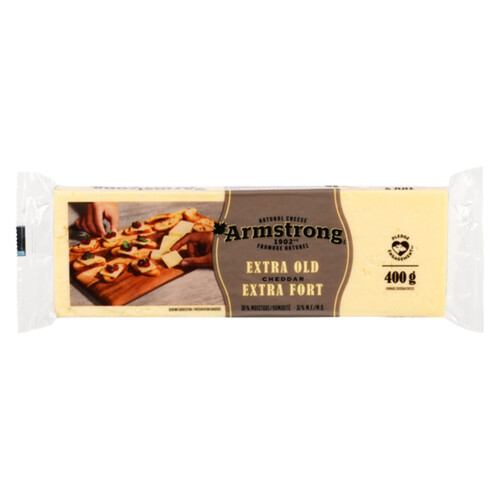 Armstrong White Cheddar Cheese Extra Old 400 g