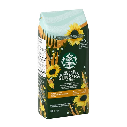 Starbucks Ground Coffee Sunsera Blend Blonde Roast 340 g