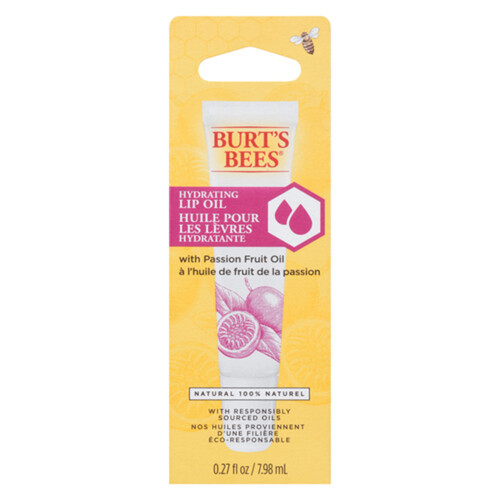 Burt's Bees Lip Oil Hydrating With Passion Fruit Oil 7.98 g