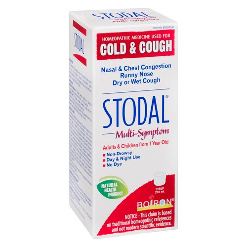 Boiron Stodal Adult Cold & Cough Syrup 200 ml