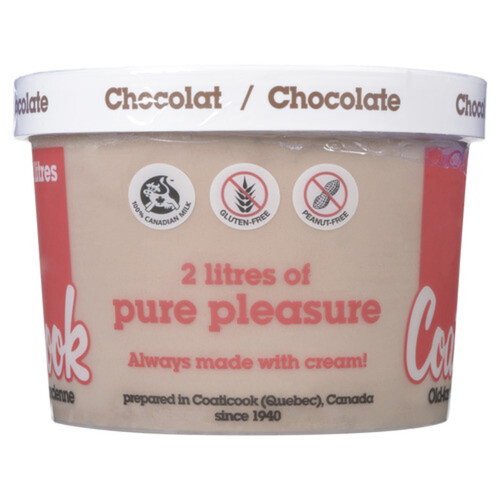 Coaticook Gluten-Free Ice Cream Chocolate 2 L