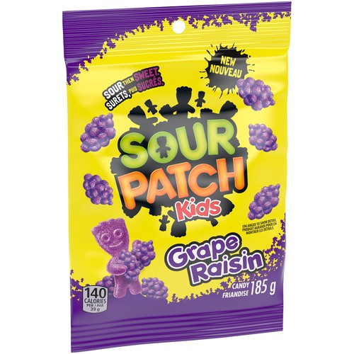 Maynards Candy Sour Patch Kids Grape 185 g