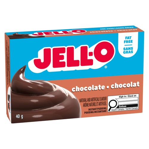 Jell-O Fat-Free Instant Pudding Chocolate 40 g