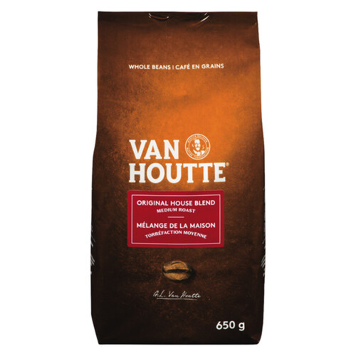 Van Houtte Coffee Beans Original House Blend Medium Roast 650 g