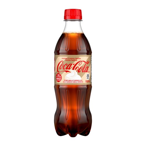 Coca-Cola Soda Holiday Creamy Vanilla 500 ml (bottle)
