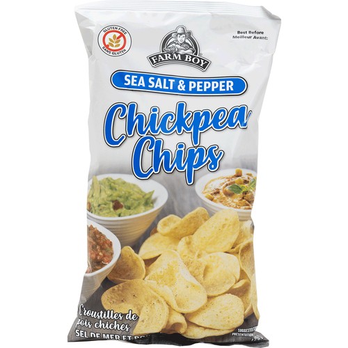 Farm Boy Chickpea Chips Salt & Pepper 120 g