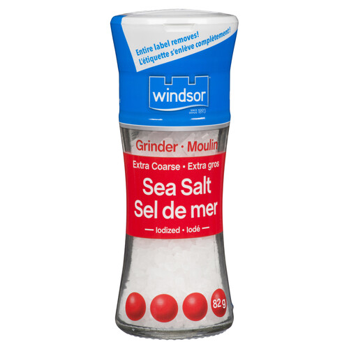 Windsor Iodized Grinder Sea Salt 82 g