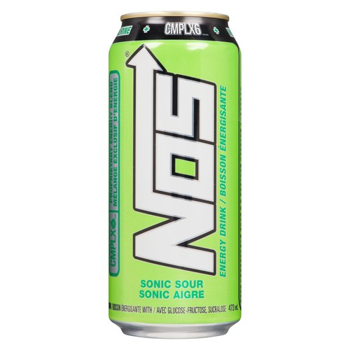 NOS Energy Drink Sonic Sour 473 ml (can)