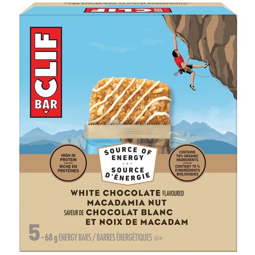 Clif Bar Energy Bars White Chocolate Macadamia Nut 340 g