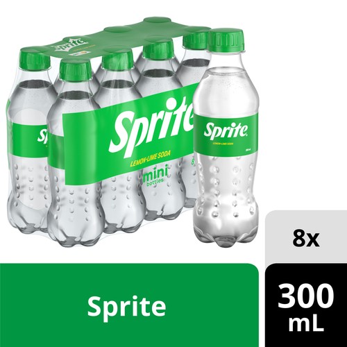 Sprite Soda 8 x 300 ml (bottles)