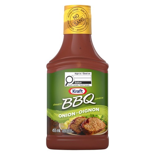Kraft BBQ Sauce Onion 455 ml